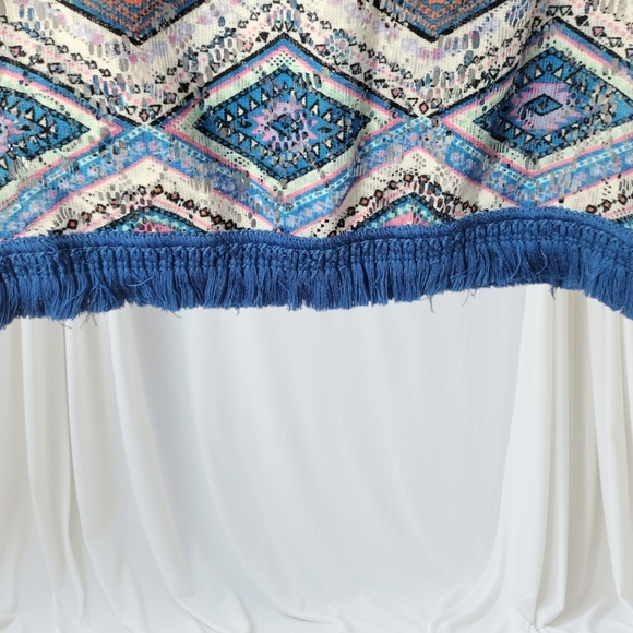 Girls Jordache Aztec Style Sleeveless Top XL - Picture 5 of 5